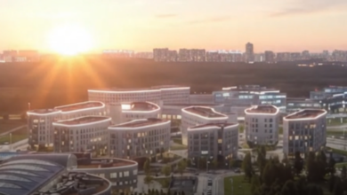 Le centre de Skolkovo, considéré comme la « Silicon Valley russe ».